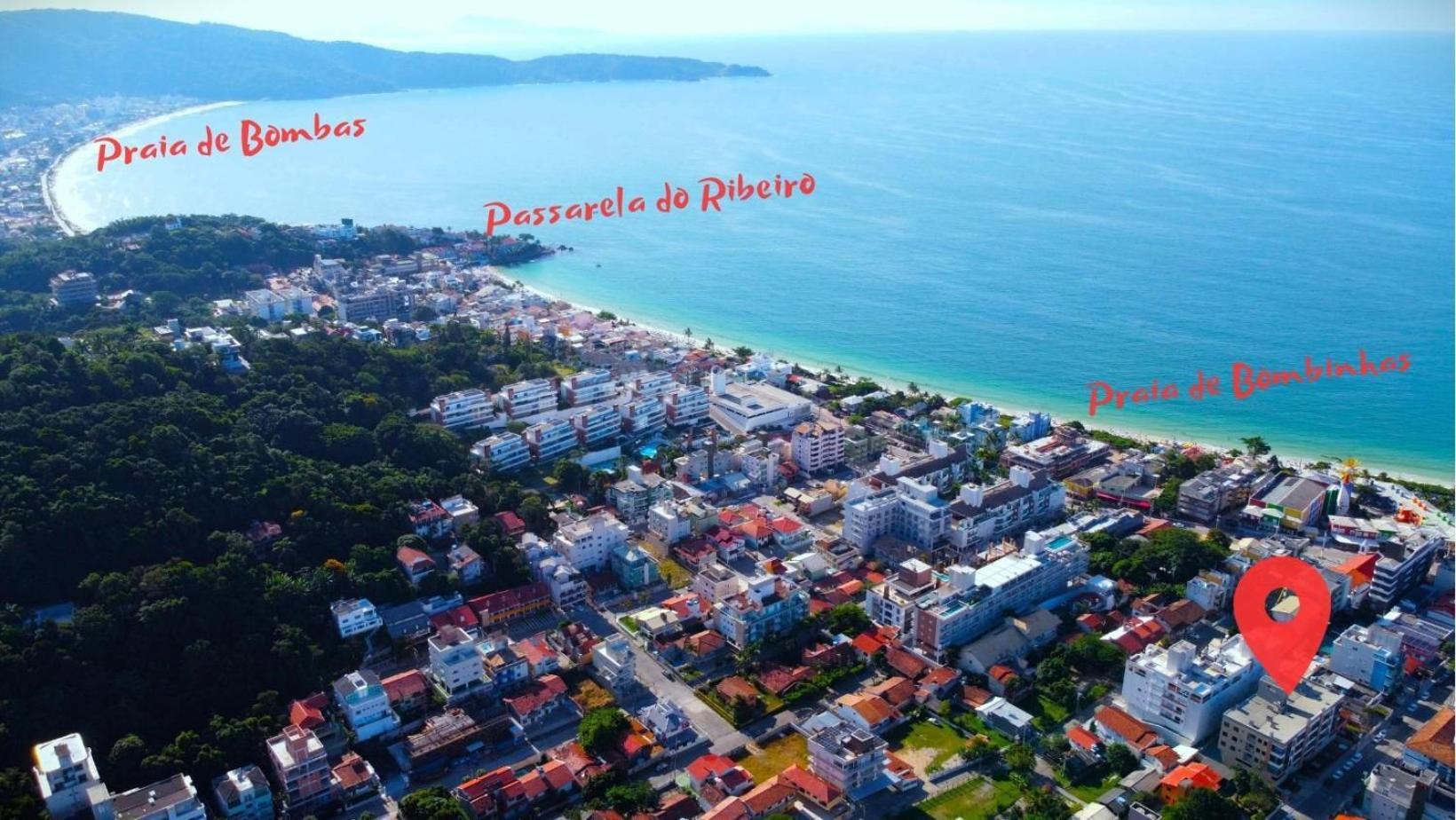 1090 Finamente decorado 03 suítes na Praia de Bombinhas Exterior foto